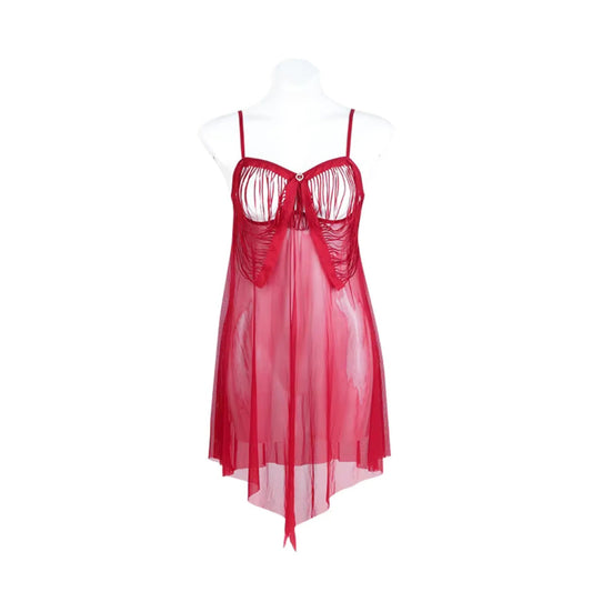 Cupless Sheer Babydoll Nighty