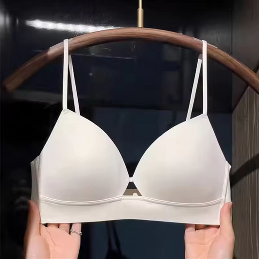 Thin Wire-Free Micro-Gathering Bra ( PACK OF 3)